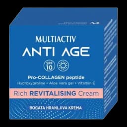 Krema Za Lice Anti Age Izuzetno Hranljiva 60+ 50ml Multiactiv