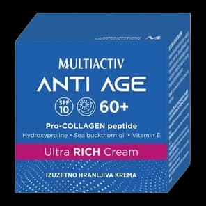 Krema Za Lice Anti Age Intenzivna Hidratantna 50ml Multiactiv