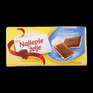 Cokolada mlecna Najlepse zelje 30g