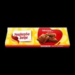 Cokolada Mlecna Najlepse Zelje 250g Stark