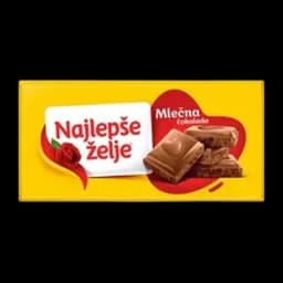 Najlepše želje mlečna 160g