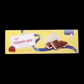 Cokolada mlecni krem Najlepse zelje 250g