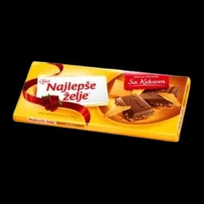 Cokolada Mlecna Sa Keksom Najlepse Zelje 85g Stark