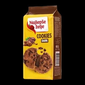 Cookies crna cokolada Najlepse zelje145g