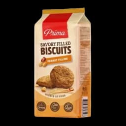 Punjeni keks kikiriki Prima 135g