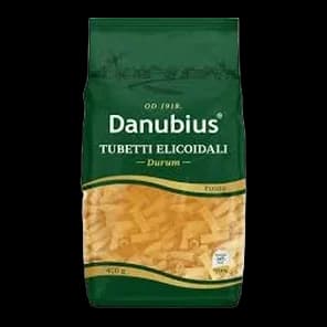 Testenina Tubetti Danubius 400g