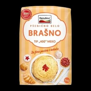 Brasno T 400 Meko 1kg Danubius