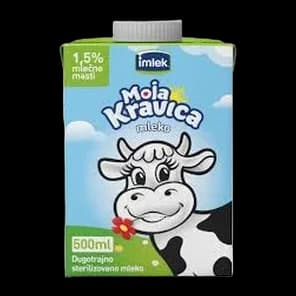 Mleko ster.1.5% BP slimMoja kravica500ml