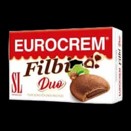 Biskvit Filbi duo Eurocrem 250g