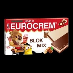 Eurocrem blok mix 160 g