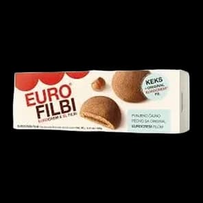 Biskvit Filbi punjen eurokremom 125g, Sw
