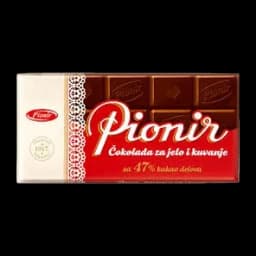 Cokolada Za Kuvanje 100g Pionir