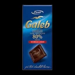 Cokolada Galeb 80% Bez Secera 100g