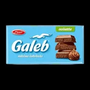 Čokolada Mlečna Sa Lešnikom Galeb 80g