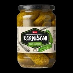 Kornišoni 670g K Plus