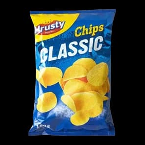 Čips Hrusty Slani 150g
