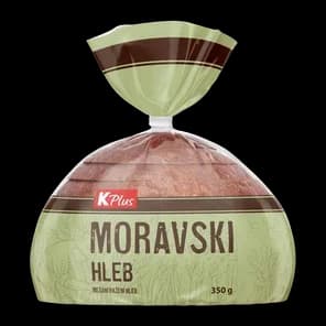Hleb K Plus Moravski Pak 350g