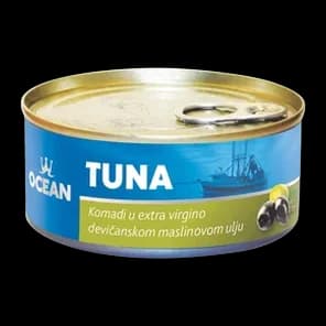 Tuna Komadići U Ulju 160g Ocean