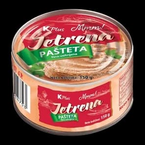 Pašteta Jetrena 150g K Plus