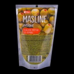 Masline Zelene Paprika 180g K Plus