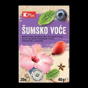 Čaj Šumsko Voće 40g K Plus