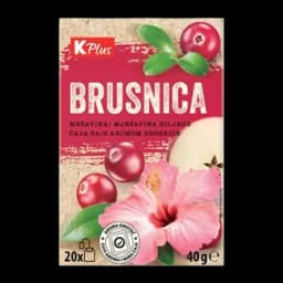Čaj Brusnica 40g K Plus