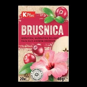 Čaj Brusnica 40g K Plus