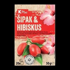 Čaj Šipak Hibiskus 50g K Plus