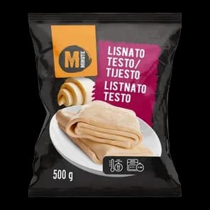 Testo Lisnato 500g Minute