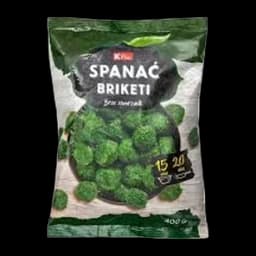 Spanać U Briketima 400g K Plus