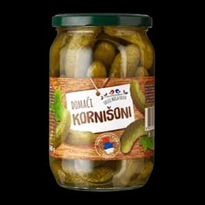 Kornišoni 680g Umk