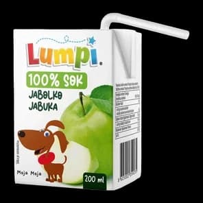 Sok Jabuka 100% 200 Ml Lumpi