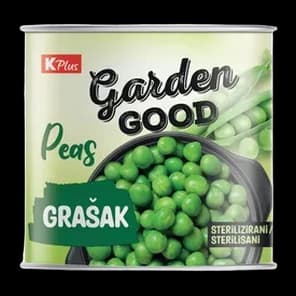 Grašak 400g K Plus Gg