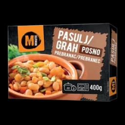 Pasulj Prebranac Posni 400g Minute