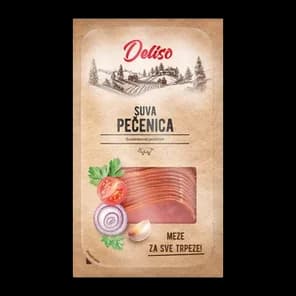 Pečenica Suva Slajs 100g Deliso
