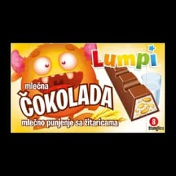 Čokolada Žitarice 80g Lumpi