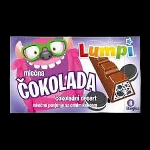 Čokolada Drobljeni Keks 93g Lump