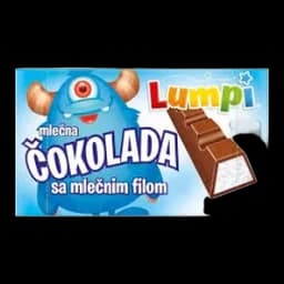 Čokolada Sa Mlečnim Punj 150g Lumpi