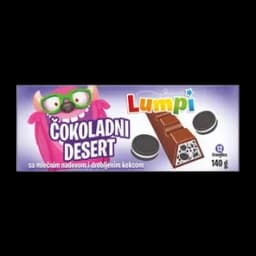 Čokolada Drobljeni Keks 140g Lum
