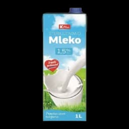 Mleko Uht 1.5%mm 1l K Plus M