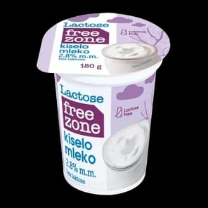 Kiselo Mleko Bez Lakt 180g Free Zon