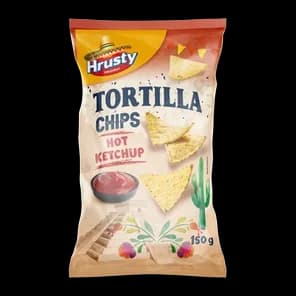 Tortilja Hot Kechup 150g Hrusty