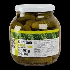 Dobro kornišoni extra pasterizovani 1,4 kg (3-6)