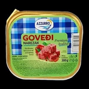 Narezak Govedji Azzurro 300g