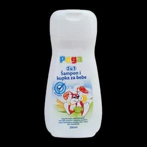 Sampon I Kupka Za Decu 2u1 Pega 200ml