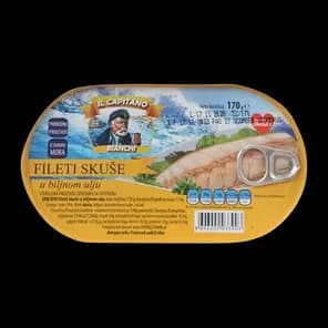 Haringa filet/ulj.hansa Il Capitano 170g