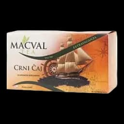 Caj crni sa aromom bergamota Macval 40g