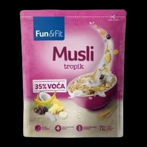 Musli Tropical Fun&Fit 1kg