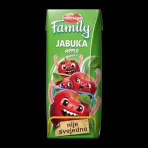 Sok jabuka Family Nectar 0,2l