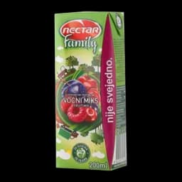 Nectar Plus Vocni Mix 200ml-tetra Pak Family